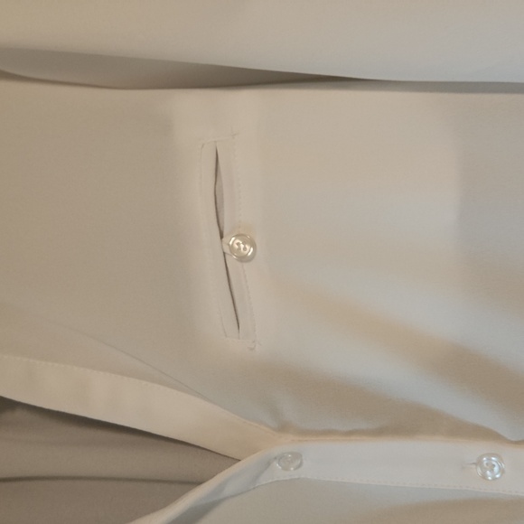 Women's Button Down Blouse - Picture 3 of 5